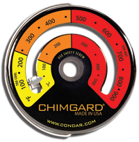 damper, flue temp question