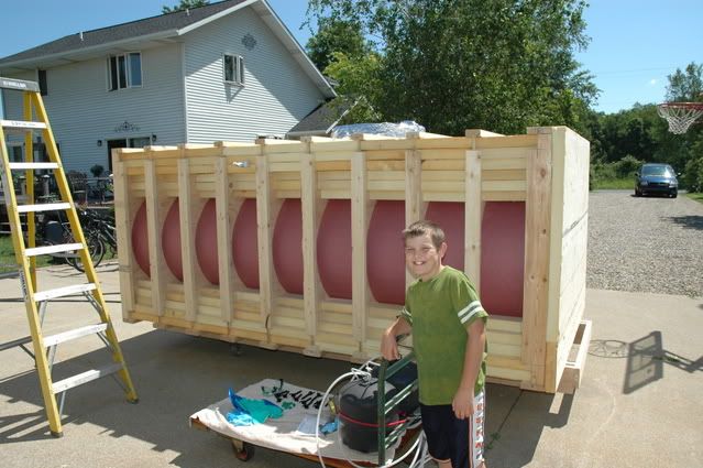 EKO 40 1500 gallon Storage project