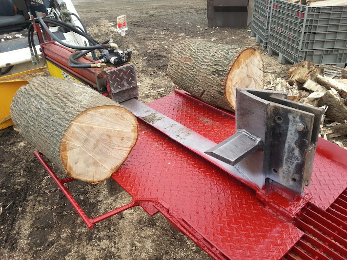 Log Splitter:  Log cradle or no?