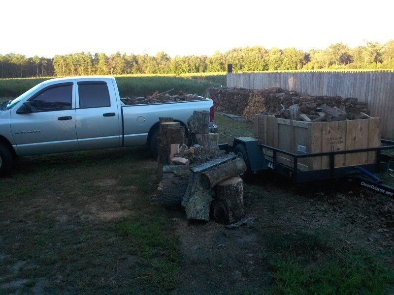 Wood haulin fools