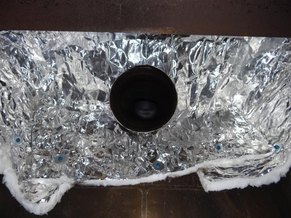 [Hearth.com] Hello all, halfway done with PE insert install w/ pics & Question: Insulating fireplace?