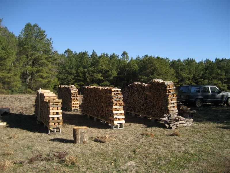 [Hearth.com] Intheswamp's wood "getting"....it's getting too hot to get wood!!!