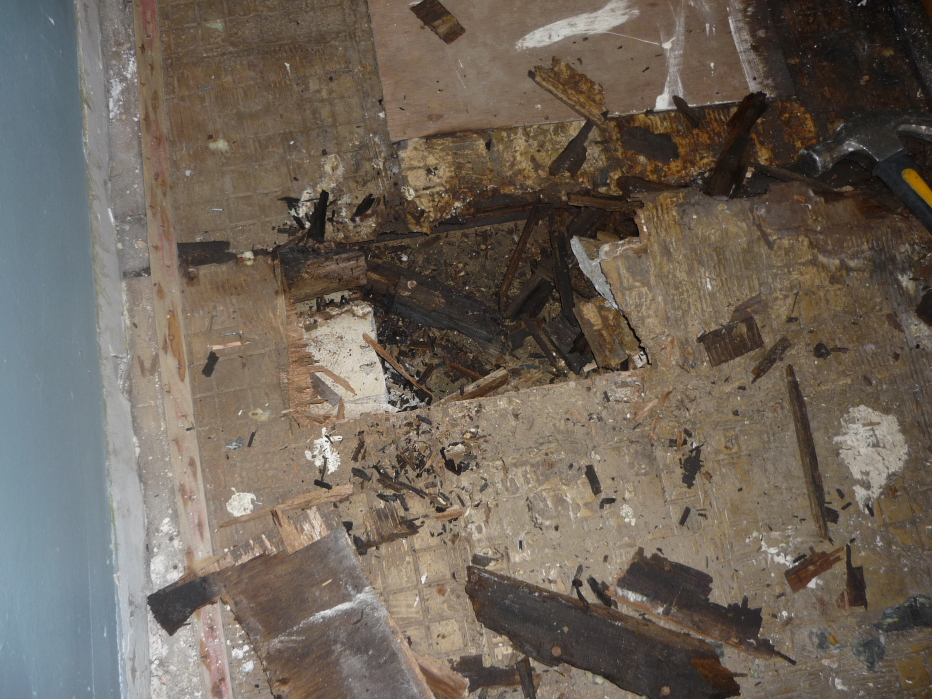 [Hearth.com] It started as a simple leak behind the washer