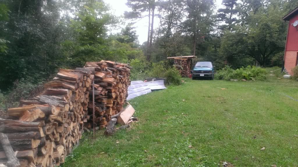 [Hearth.com] Shed roofed and ready