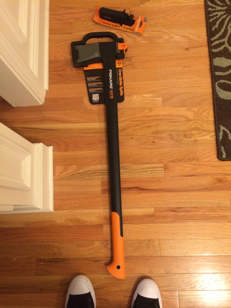 [Hearth.com] First axe for splitting cord wood?