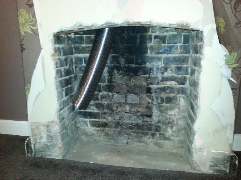 [Hearth.com] Logburner installation + exposed brick makeover...