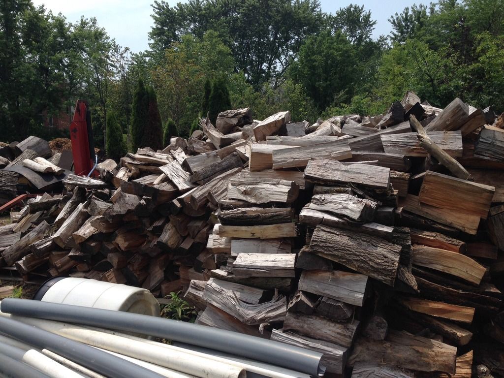 [Hearth.com] Brought home half of my wood pile