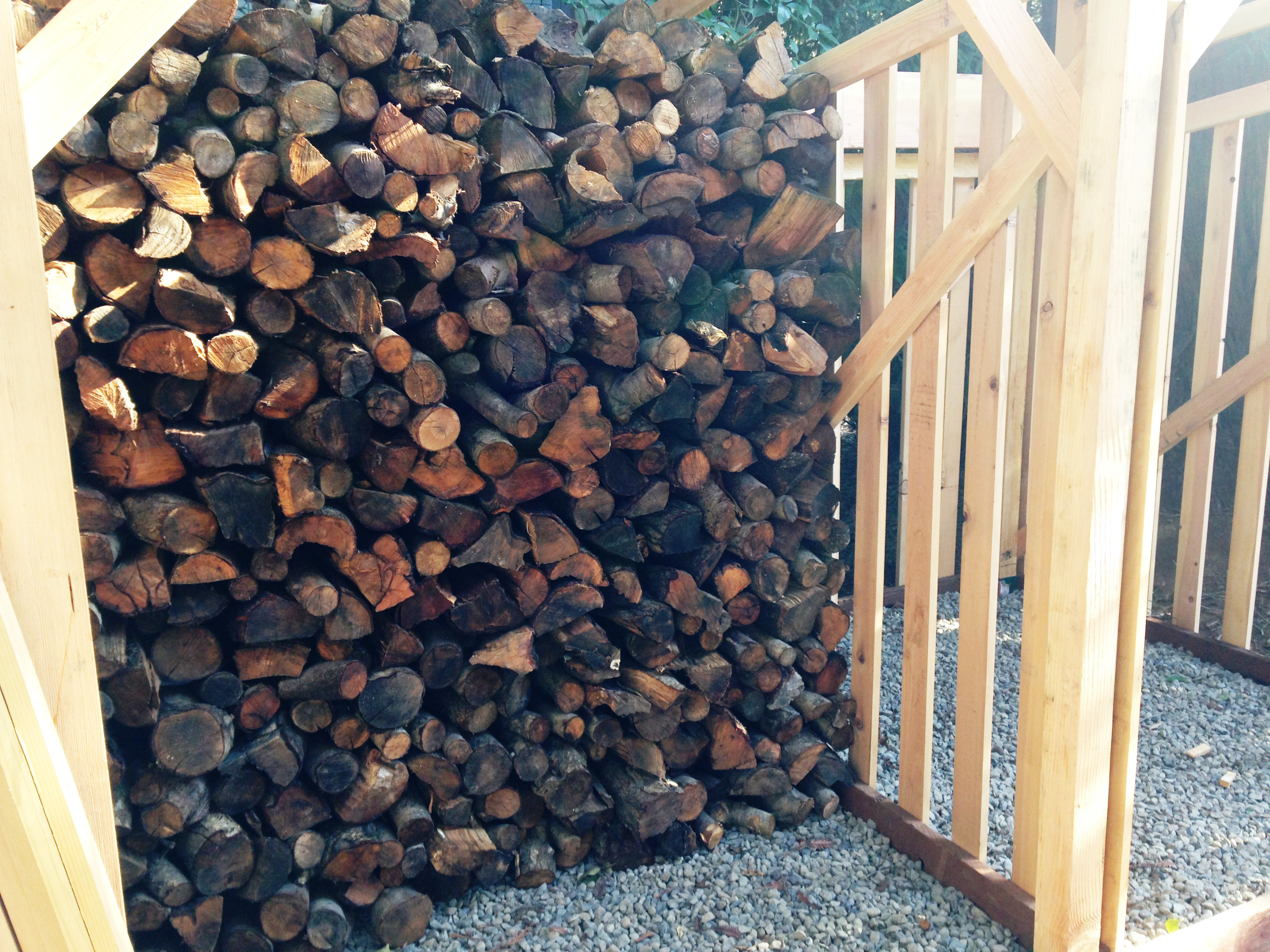 Do you jenga stack in your wood shed against the walls?