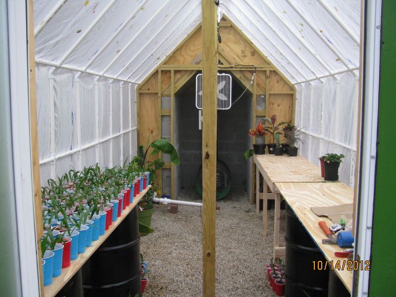 [Hearth.com] New Barrel Stove in New Greenhouse and Free Wood Scrounge