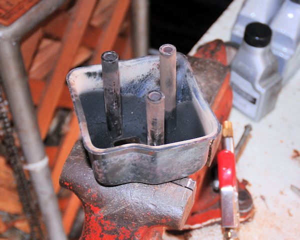 [Hearth.com] stihl chainsaw... weird object in muffler?