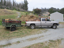 Wood Brought Home and Stacked