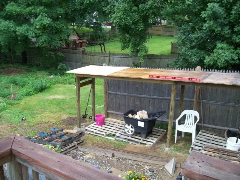 [Hearth.com] Covered Wood Rack