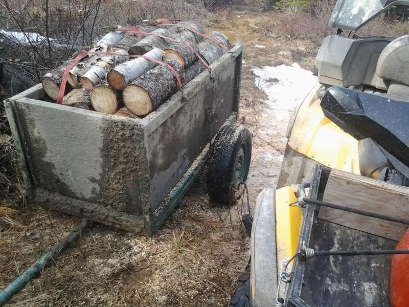 [Hearth.com] Did a little wood pulling.