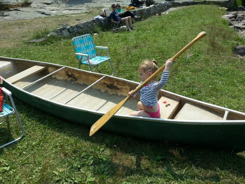 Reviving an old Sears canoe