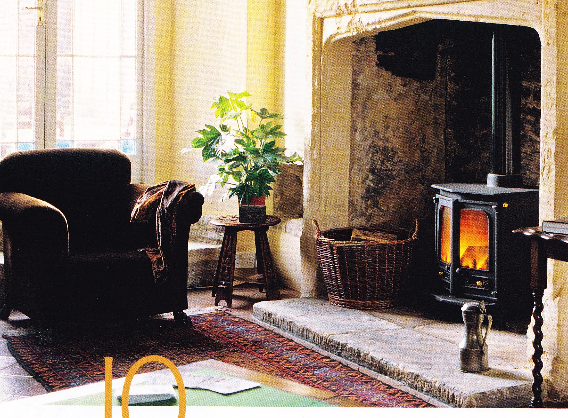 [Hearth.com] The 30 in the walk-in fireplace