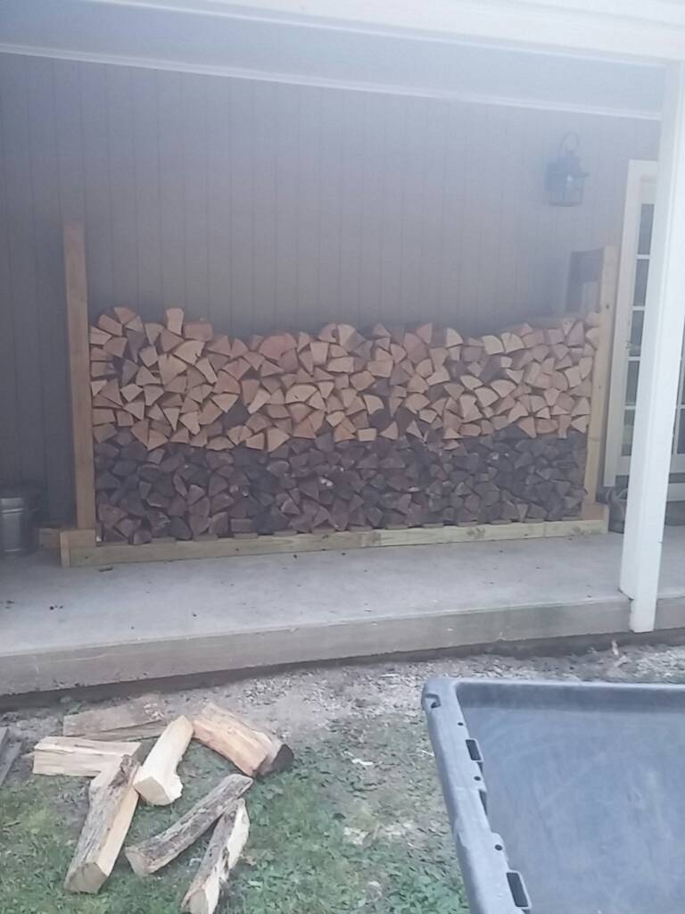 [Hearth.com] My 20 dollar woodrack