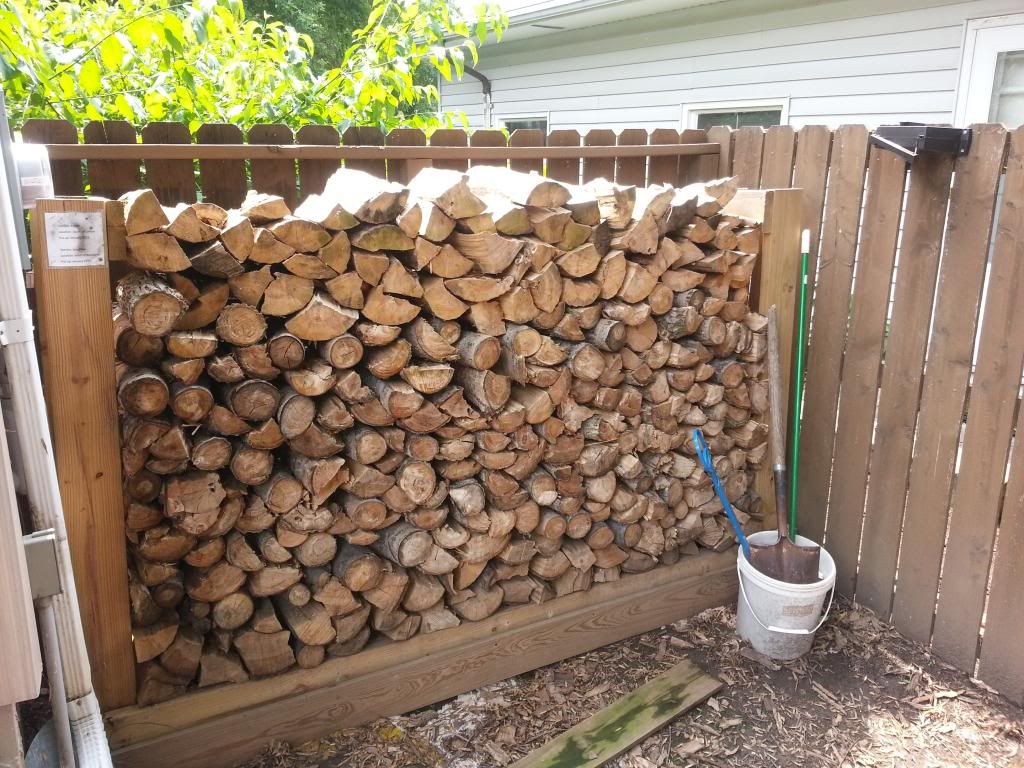 My wood racks at my house