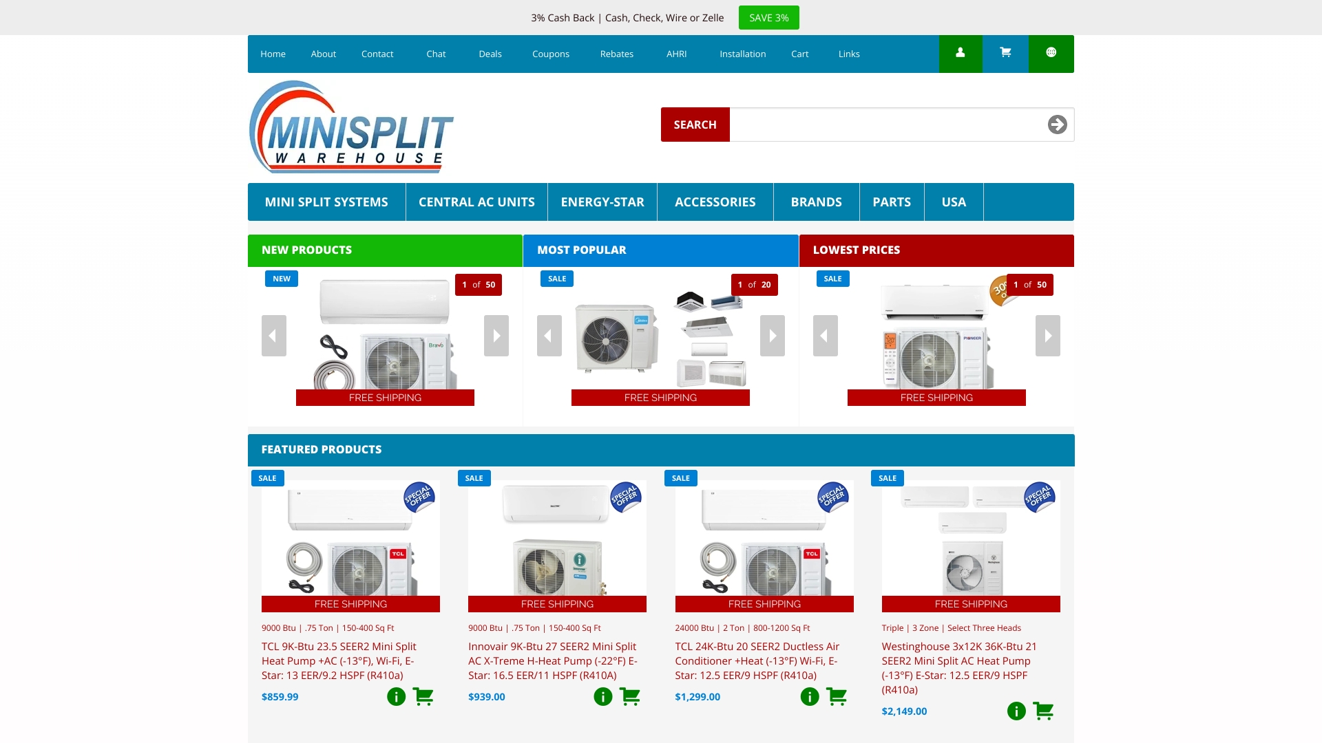 www.minisplitwarehouse.com