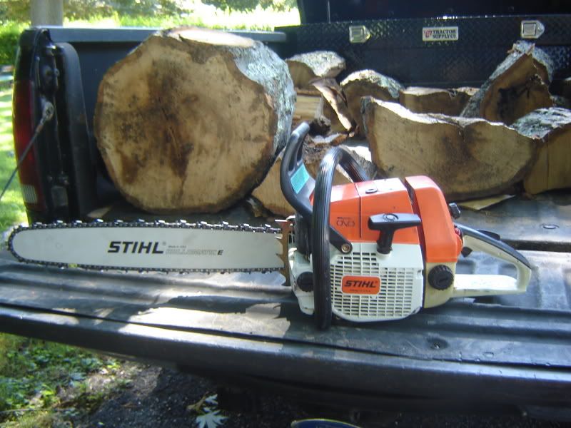 show off your chainsaw