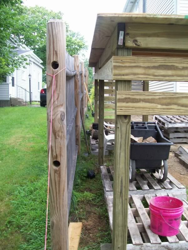 Covered Wood Rack