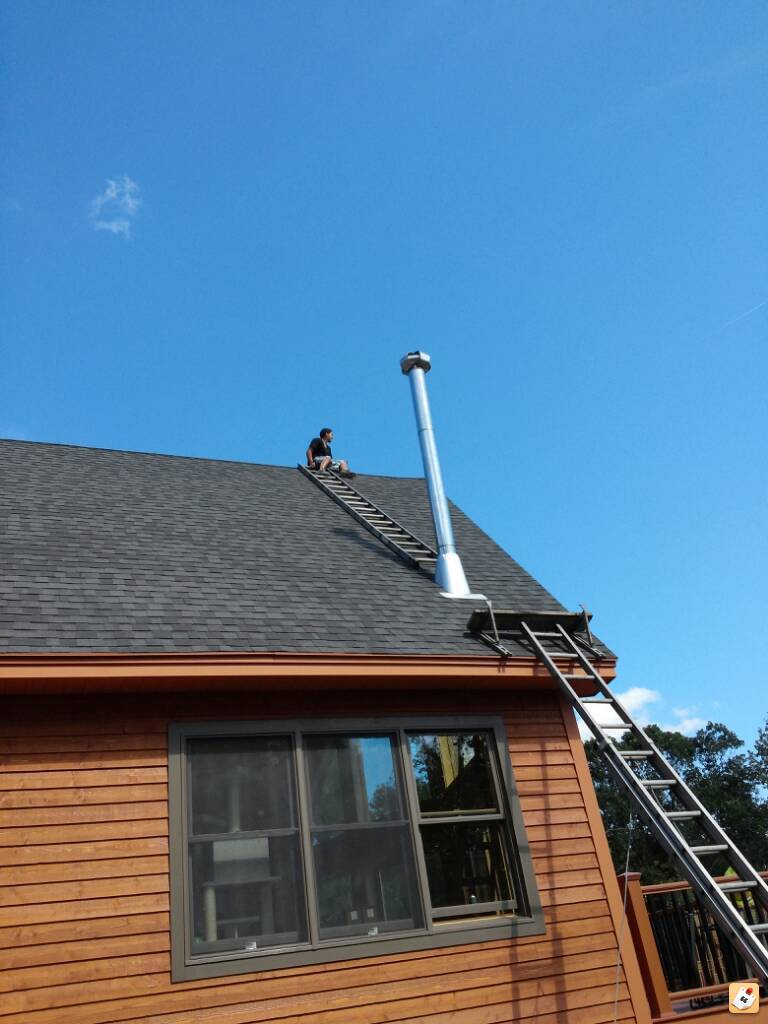 [Hearth.com] Ridiculously tall flue??