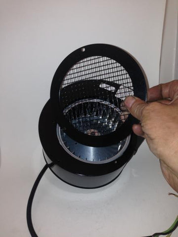 Stopping pet hair from cloging convection blower
