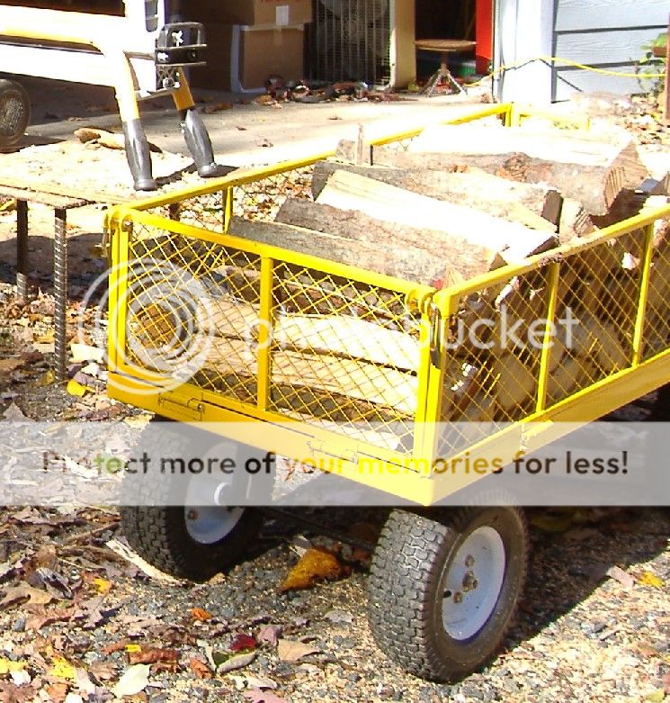 Garden Firewood Cart Tires Keep Going Flat Hearth Com Forums Home
